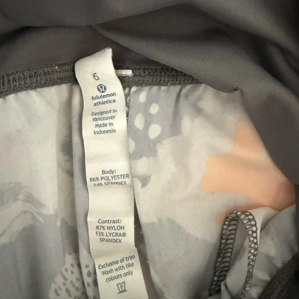 Lululemon Gray & Orange Yoga Pants❗️